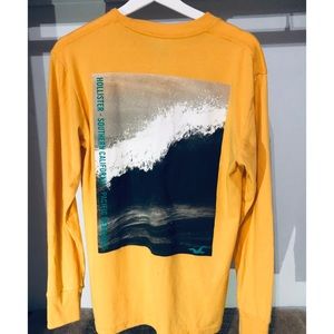 Hollister Sweaters - Hollister Men's Long Sleeve Graphic T-Shirt HOM-7✅ Hollister Sweaters - Hollister Men's Long Sleeve Graphic T-Shirt HOM-7✅